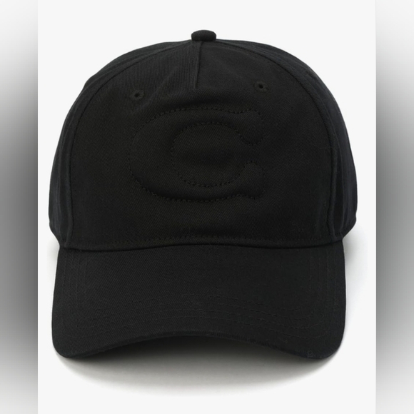 Coach Other - Coach Black Logo Baseball Cap